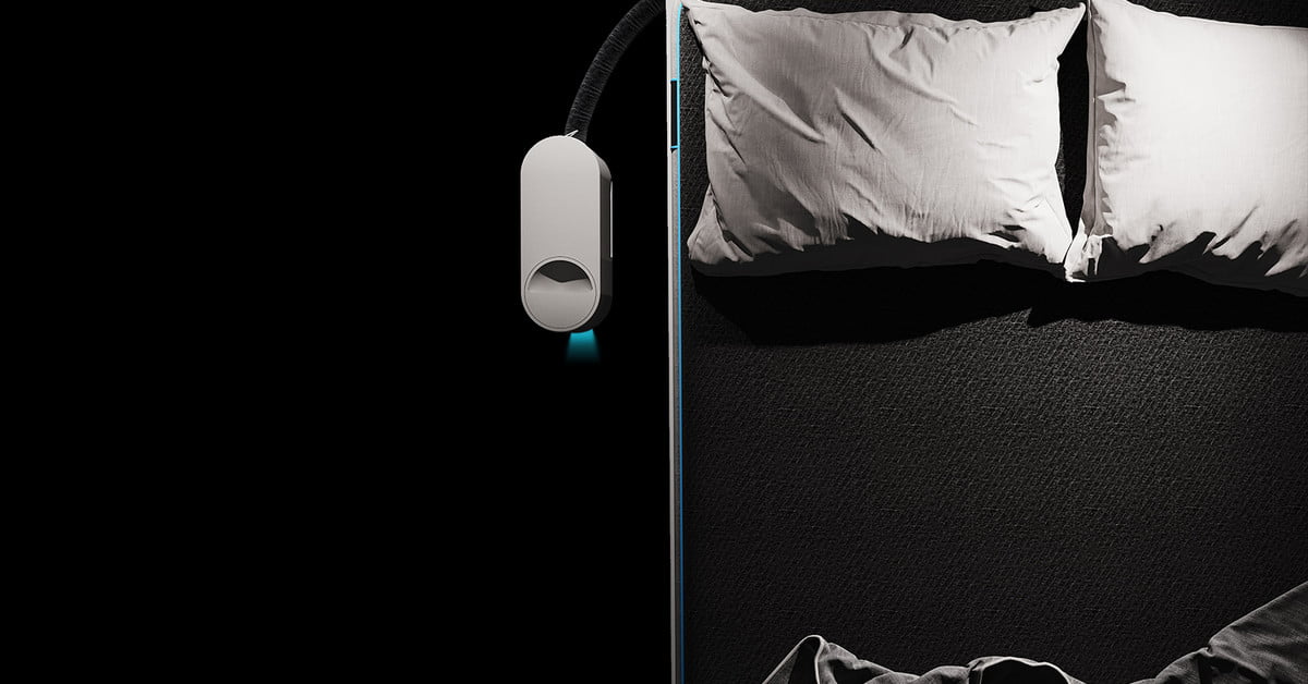 Dit high-tech matras stelt je in staat de temperatuur van jouw kant van het bed in te stellen